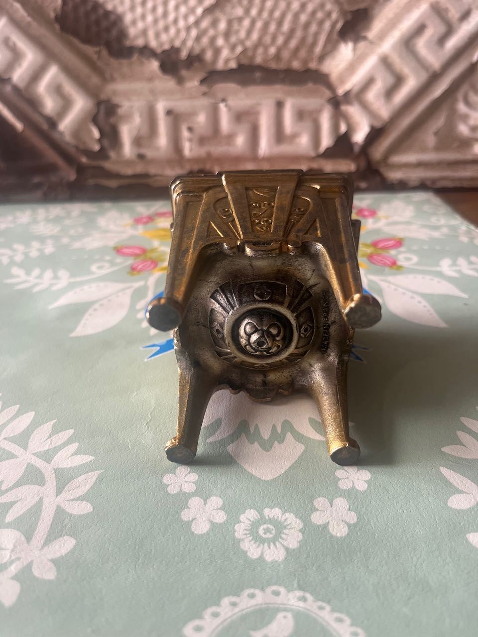 fa587 French antique jewellery box