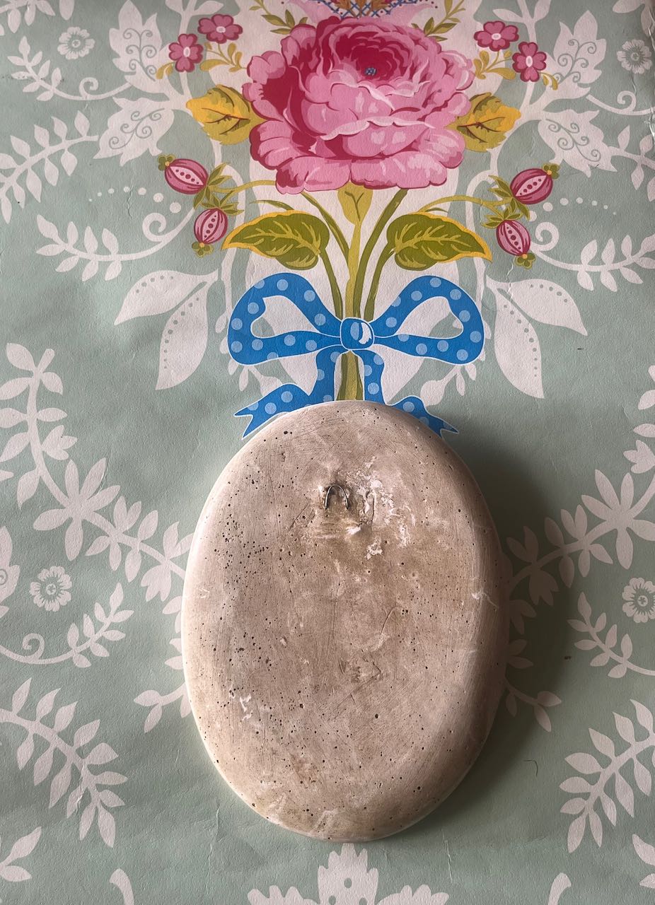 Cherub Plaster plaque