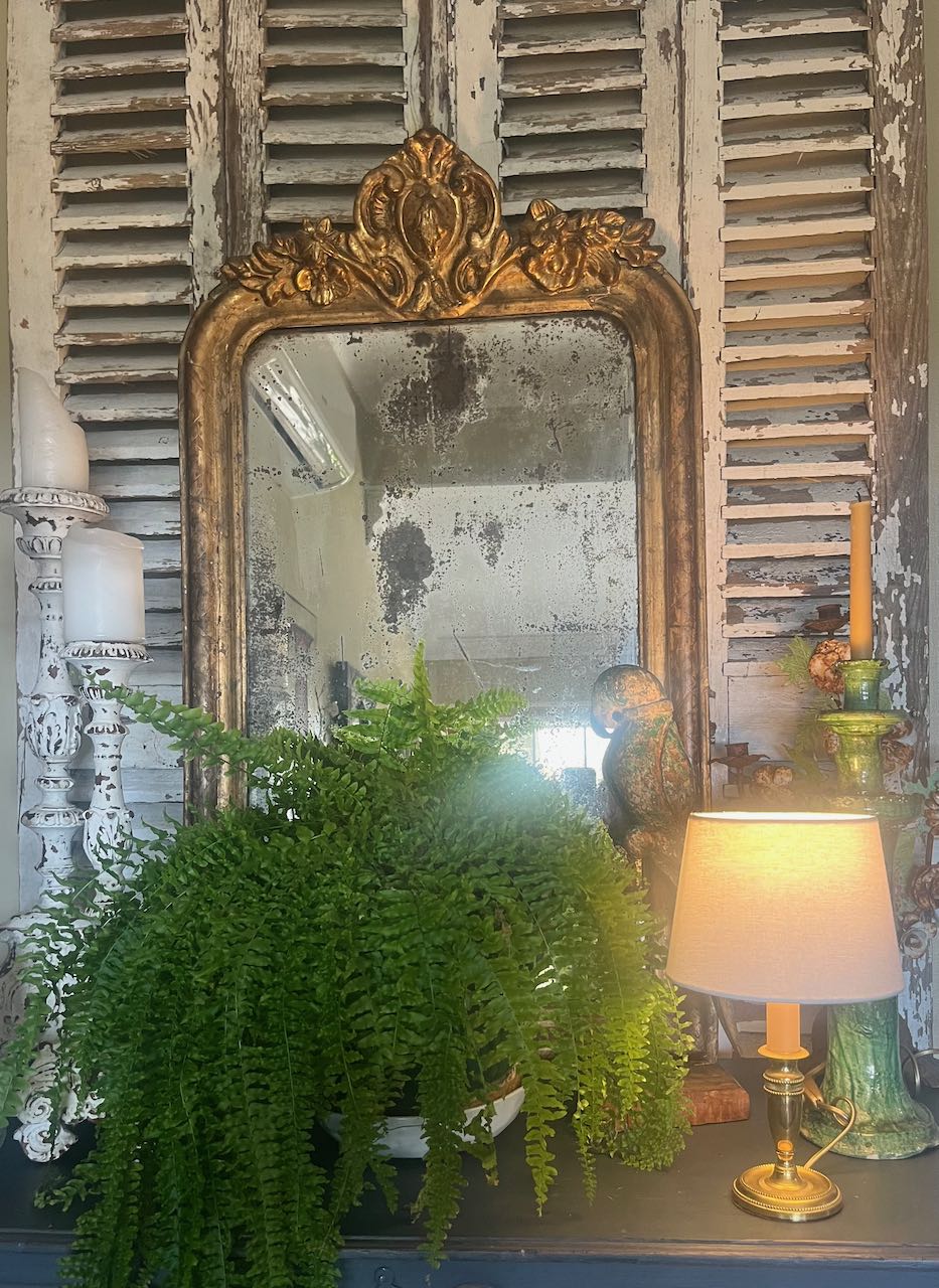 Pair of small brass French vintage Lamps. Re wired