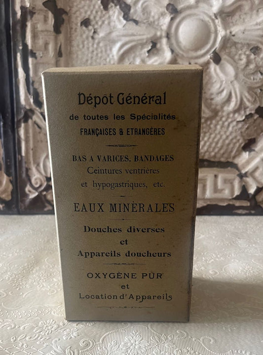 Antique french pharmacy cartons