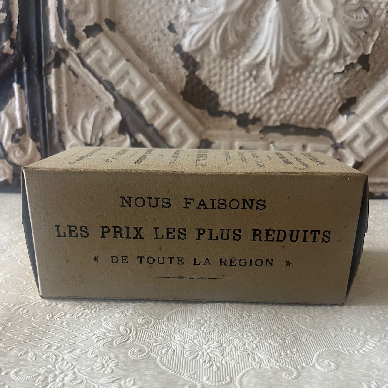 Antique french pharmacy cartons