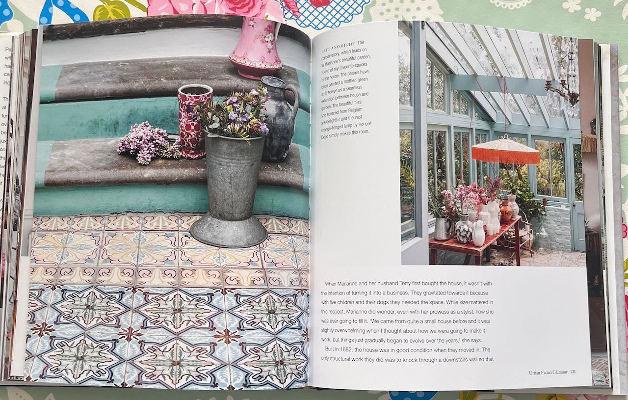 Faded Glamour: Inspirational Interiors and Beautiful Homes by Pearl Lowe (shop display books)