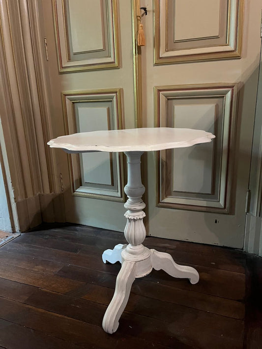 fa4208 Folding French vintage side table