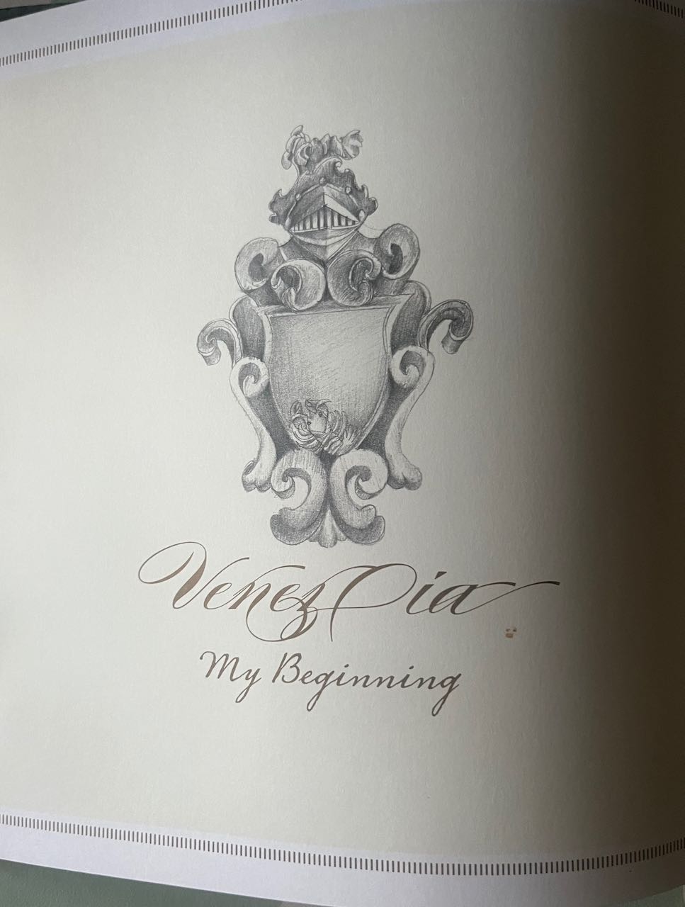 A Venetian Journal: Food, Travel, Dreams by Tessa Kiros, (was a shop display book) good condition