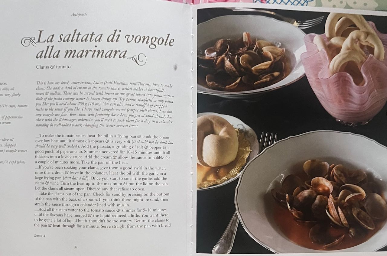 A Venetian Journal: Food, Travel, Dreams by Tessa Kiros, (was a shop display book) good condition