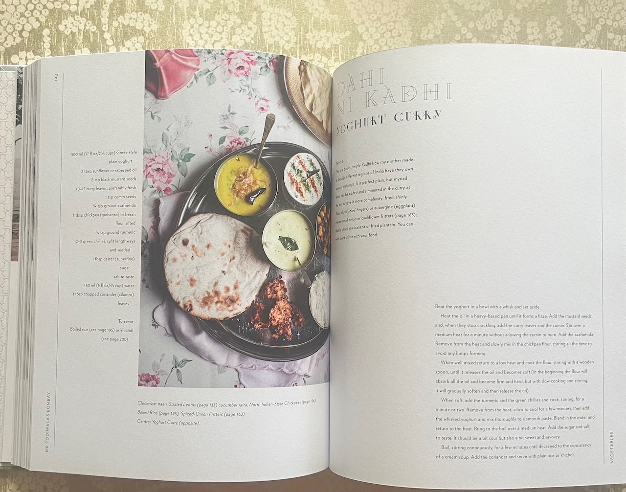 Mr Todiwala’s Bombay: Recipes , Memories from India by Cyrus Todiwala (shop display)