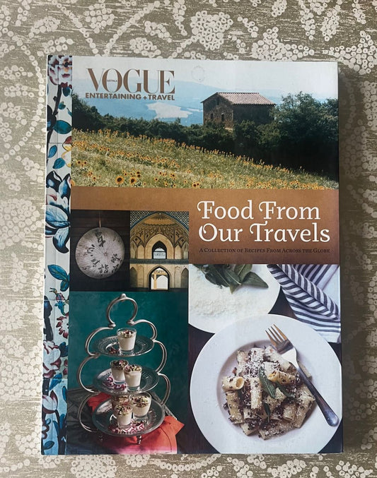 Vogue Entertaining + Travel, Food From Our Travels, (shop display book, great condition)