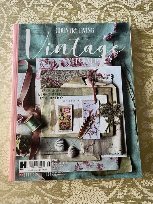 Country Living Vintage Home (British Edition, Issue #01  (shop display book, great condition.