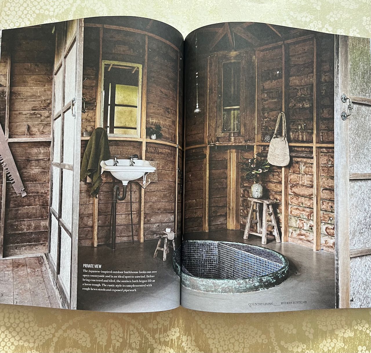 Modern rustic (shop display book,,nibbled on bottom right)