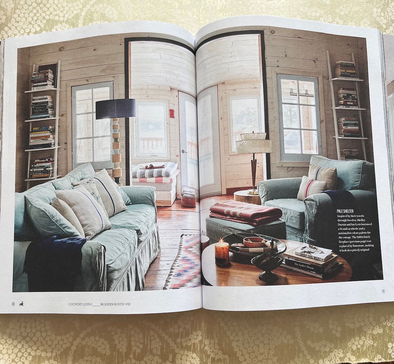 Modern rustic (shop display book,,nibbled on bottom right)