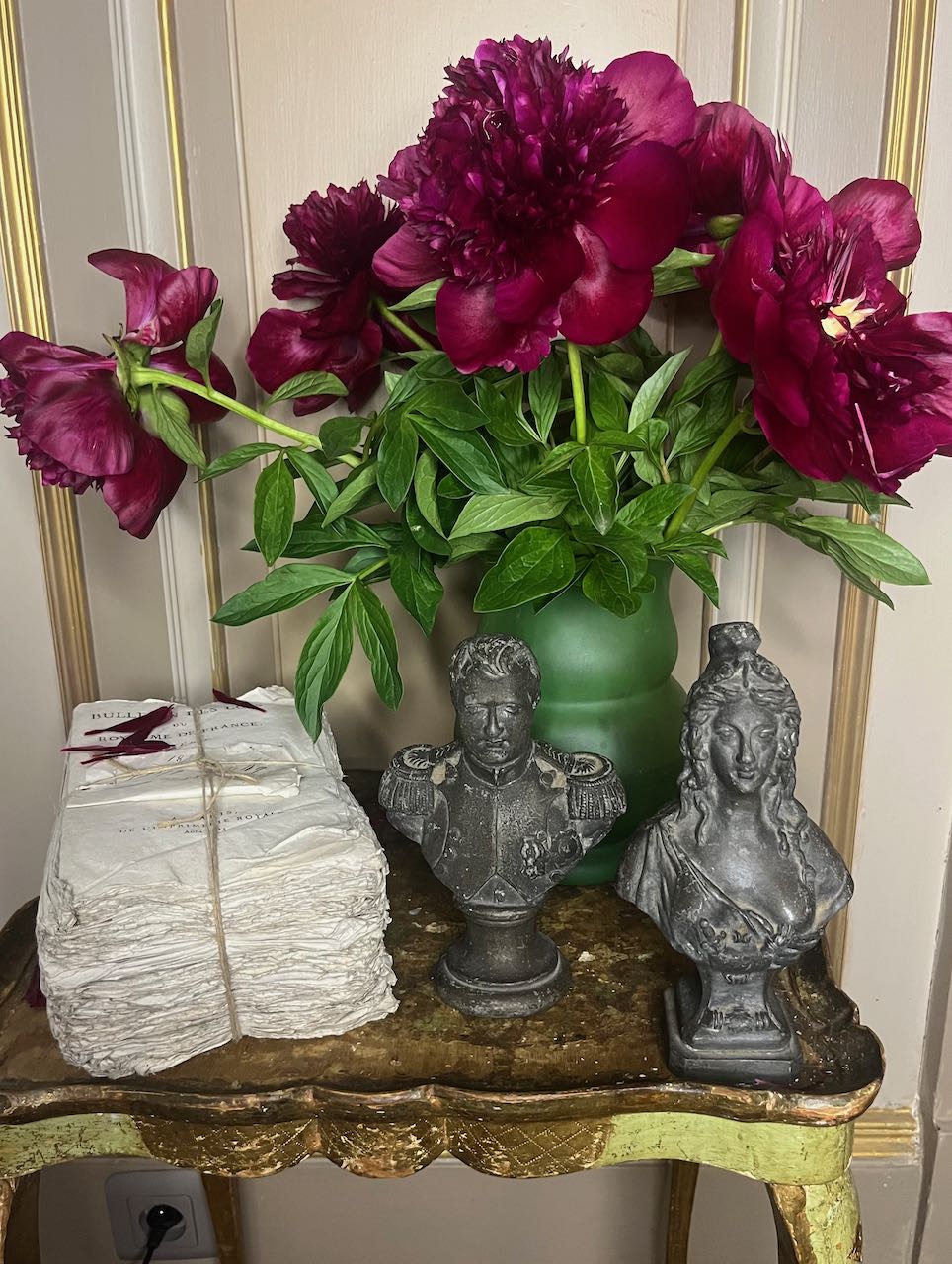 fa661 Stack of 17th and 18th century papers some from Napoleons reign