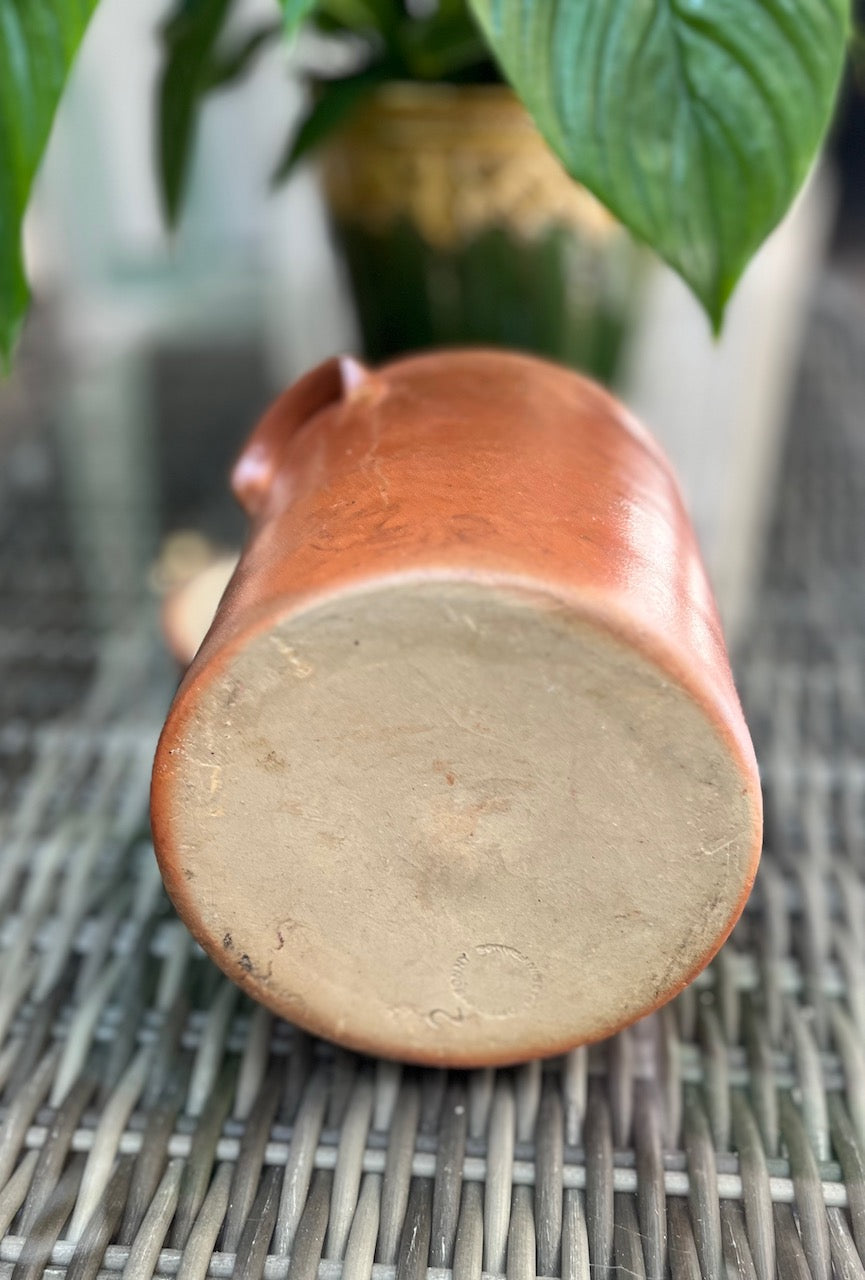 fa521 Stoneware container with lid