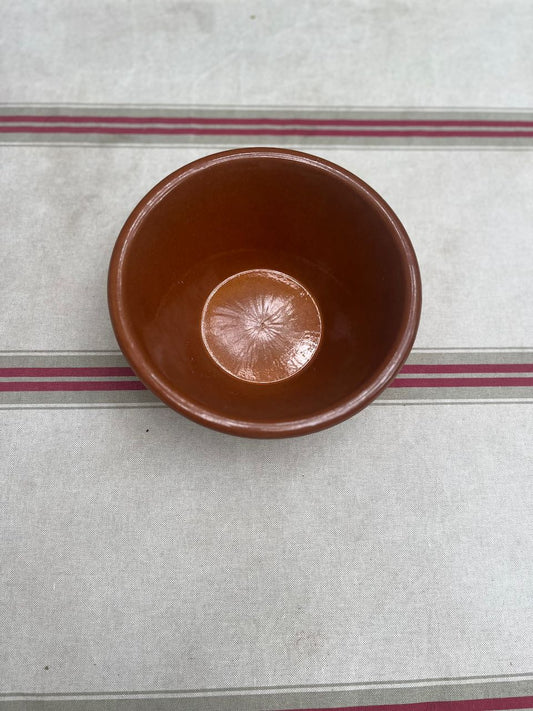 fa594 Small spainish terracotta bowl, 2 person salad