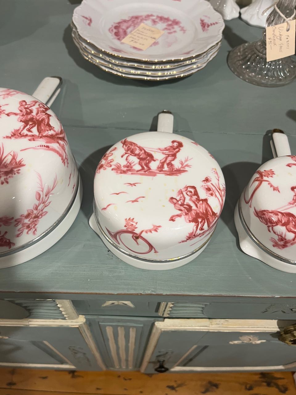 fa4084 Limoges, Aluminte Saucepans, set of 4