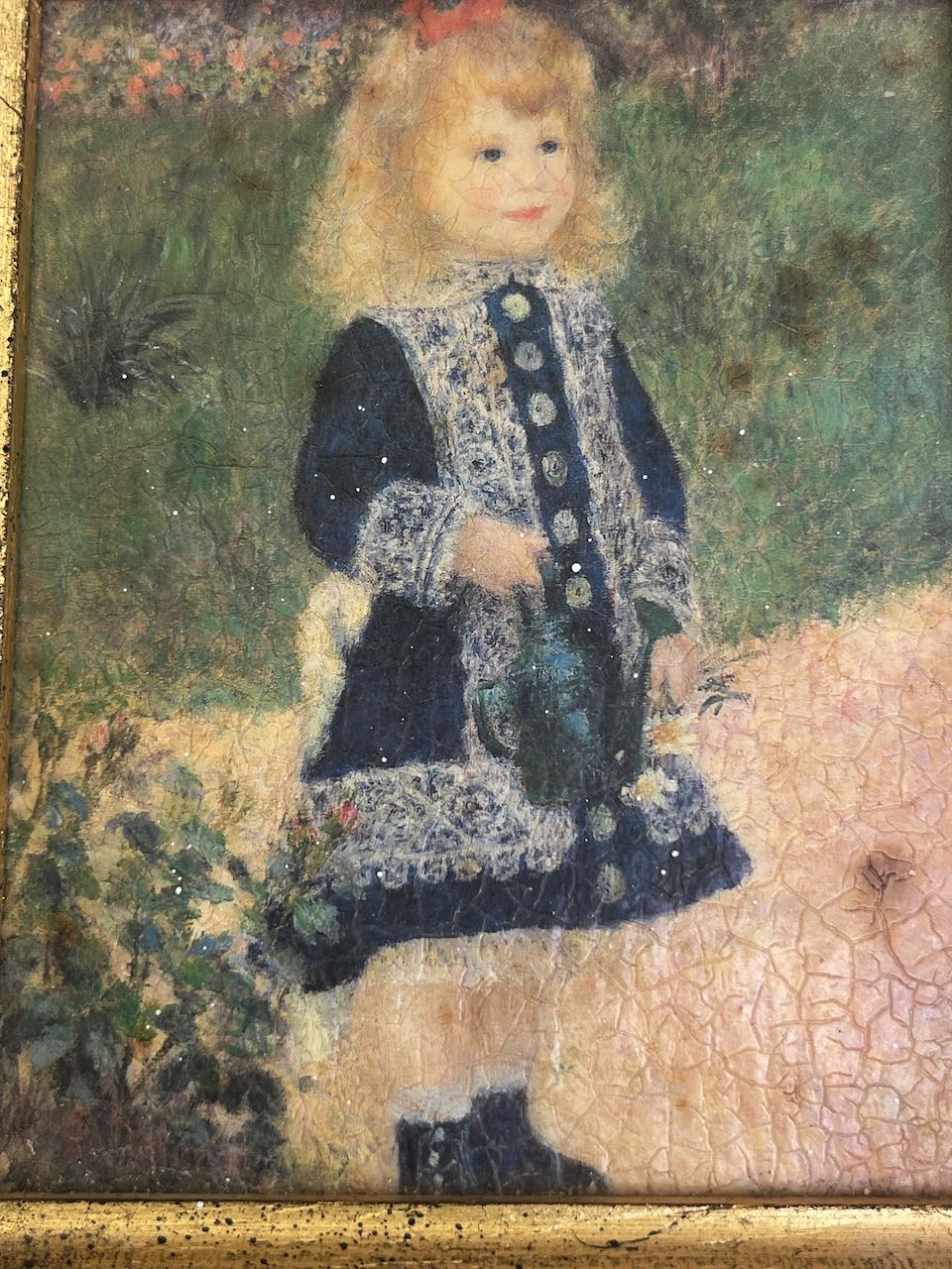 fa640 Small framed Renoir ( repro)