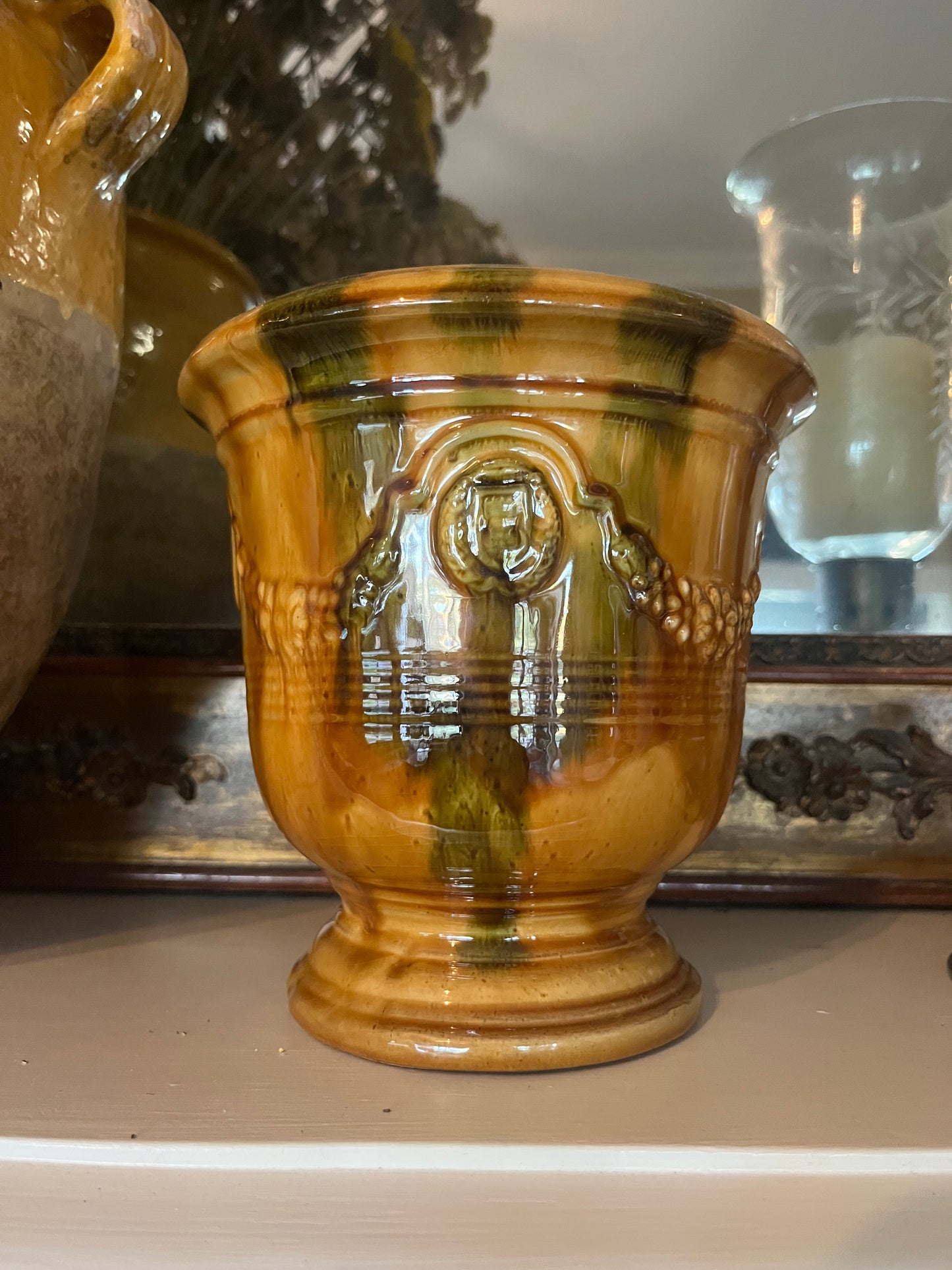 small French Jardin pot