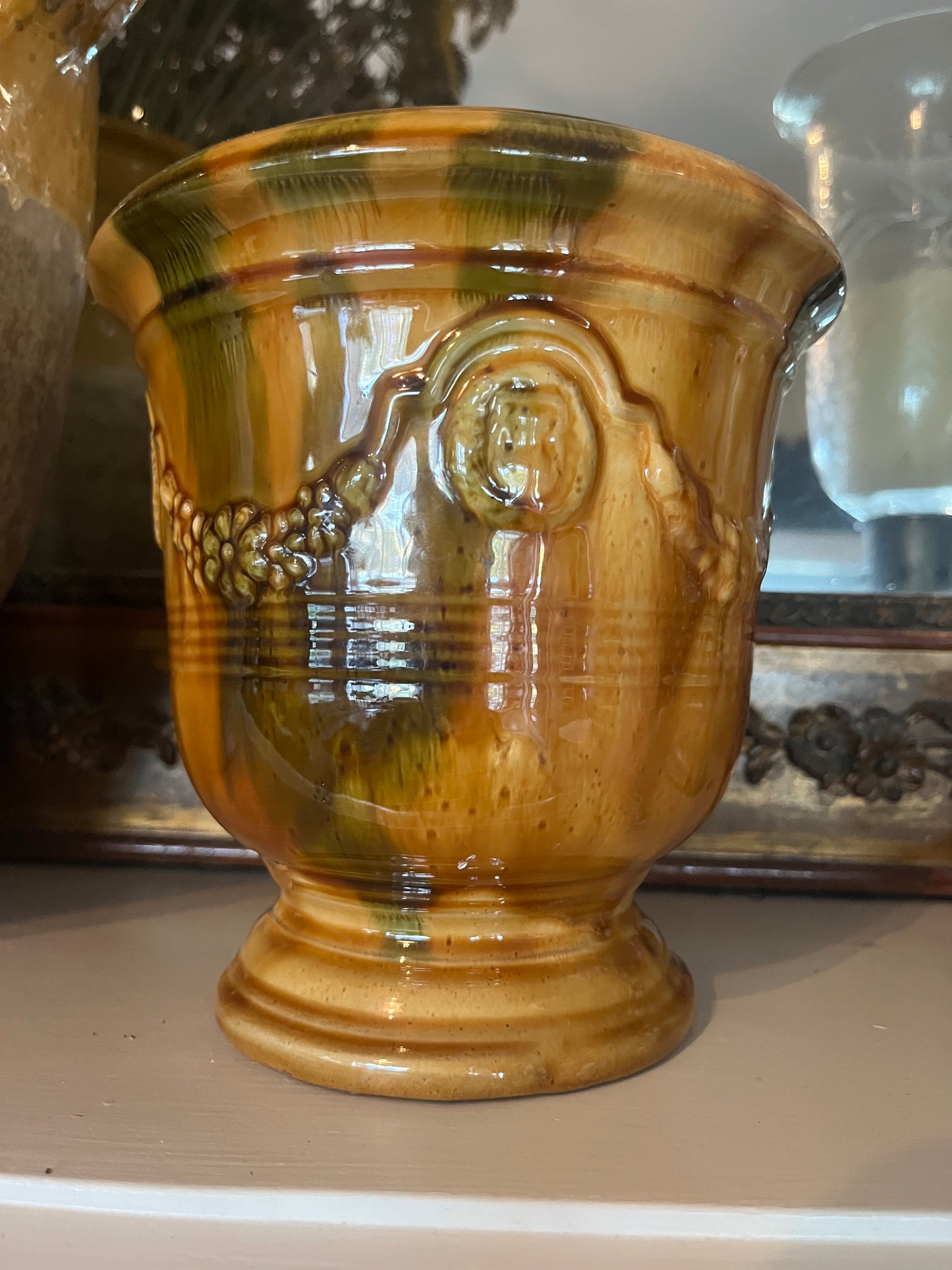 small French Jardin pot