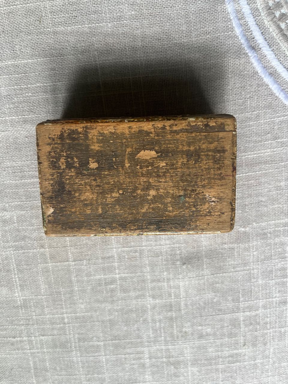 Small vintage matchbox, Italian