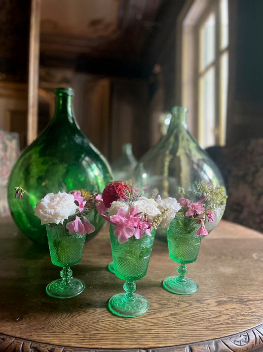 fa701 French vintage Demijohn Wine carrier