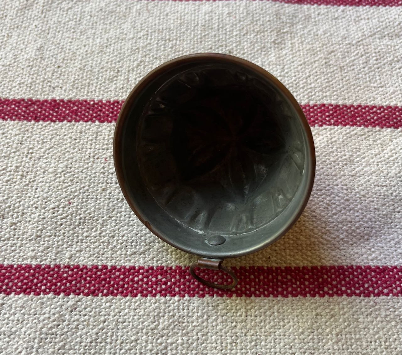 fa730 Copper vintage mould, Italy