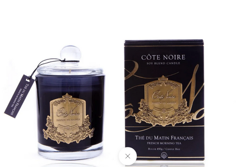 (cn12) Cote Noir candle, Citron Vert A La Mandarine ( Persian Lime and Tangerine) 450 gm