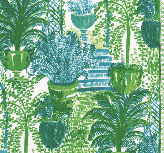 Garden Arbors  paper napkins ( set of 20)