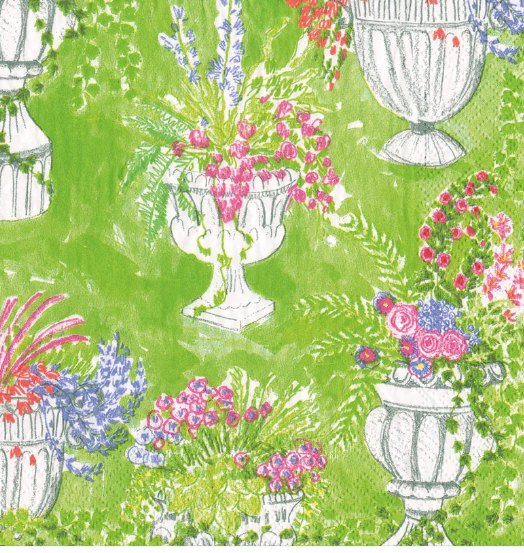 Jardin De Luxembourg luncheon  paper napkins ( set of 20)