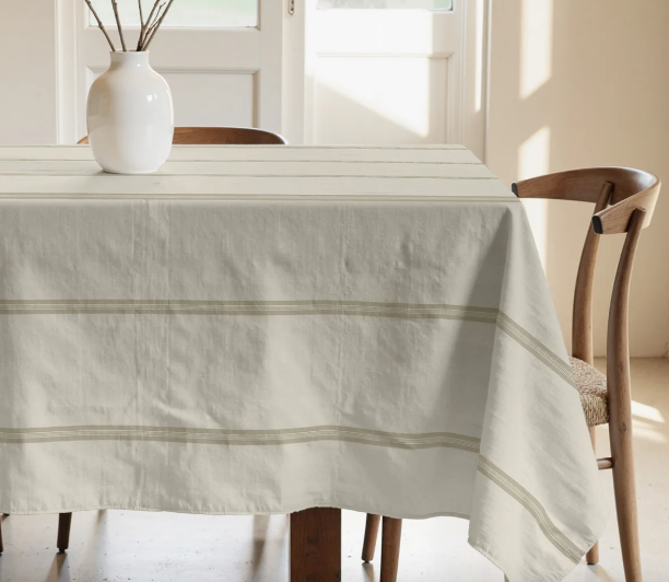 Spainish -Stain resistant Tablecloth , 100 x 155 Nua Beige