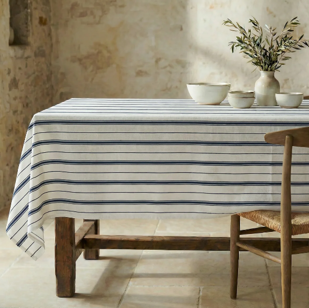 Spainish -Stain resistant Tablecloth ,180 x 180, Colima
