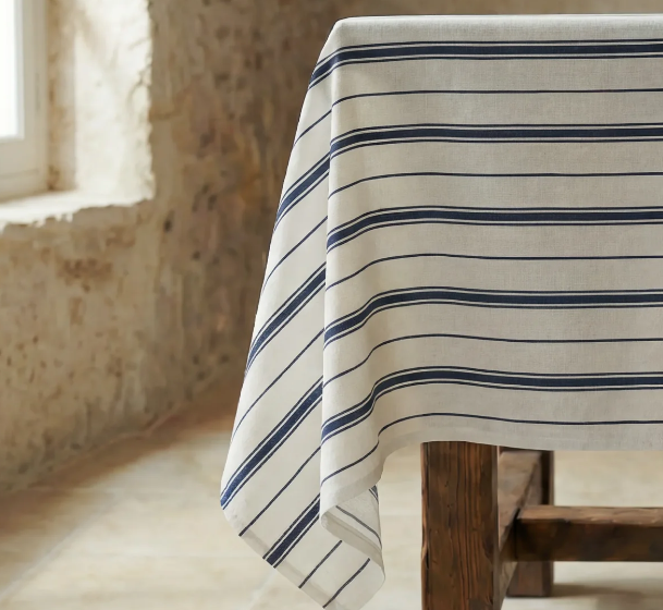 Spainish -Stain resistant Tablecloth ,180 x 180, Colima