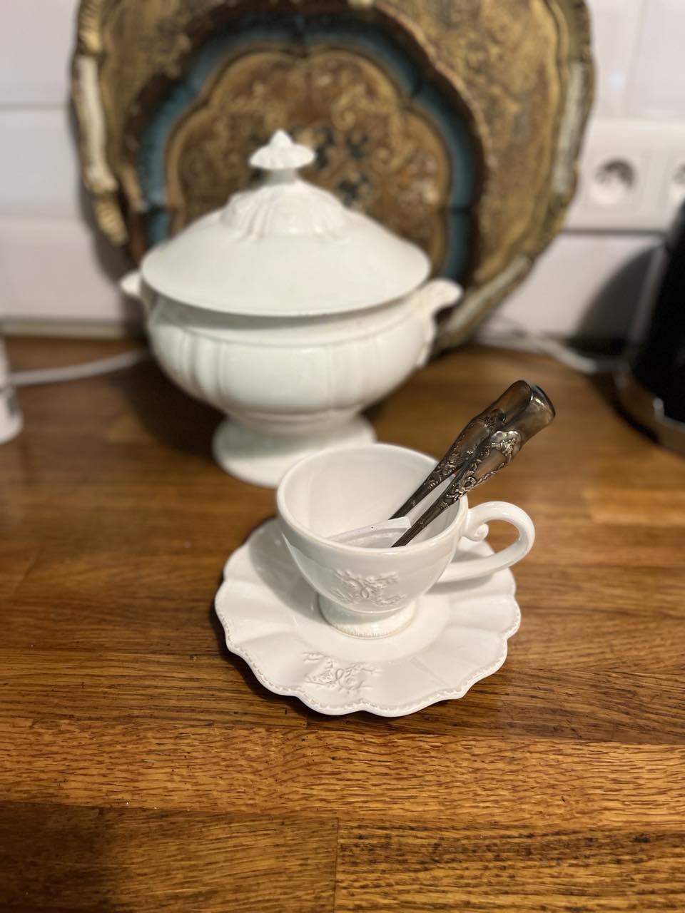 fa4846 small sugar tong/tea bag squeezer