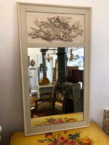 fa3833 French antique Trumeau ( mirror)